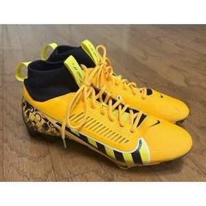 Nike Vapor Edge Pro 360 2 Laser Orange Black NRG Football Cleats Men's Size 12